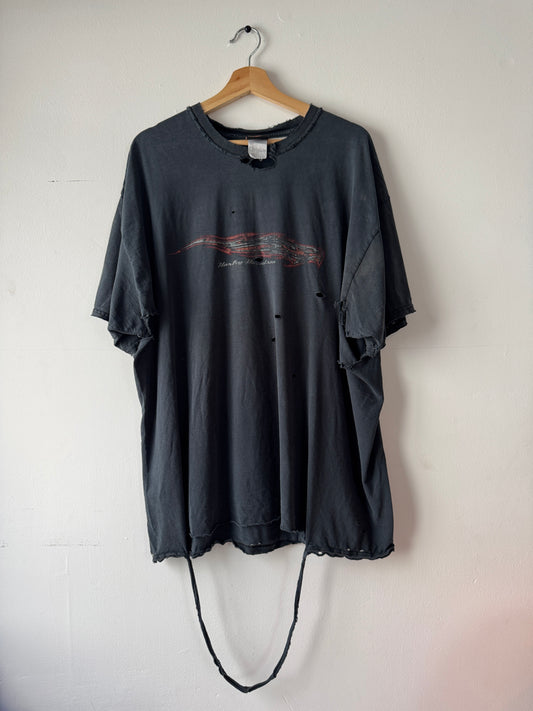 Y2K Thrashed + Faded Harley Davidson Tee (XXL)