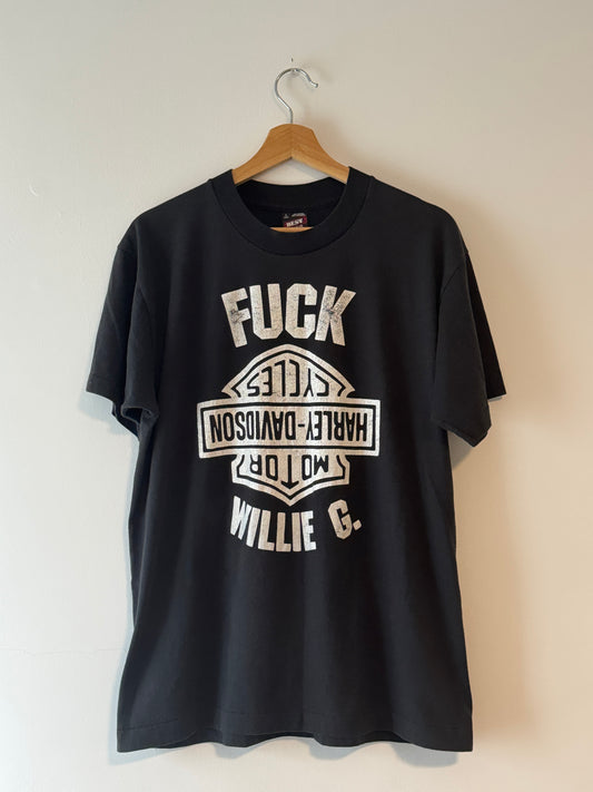 90s Fuck Willie G Harley Davidson Tee