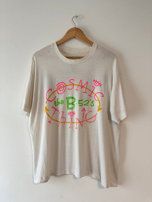 1989 B52's "Cosmic Thing" Tour Shirt